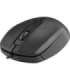 MOUSE DEFENDER ALPHA MB-507 OPTICAL 1000dpi 3P BLACK SILENT CLICK