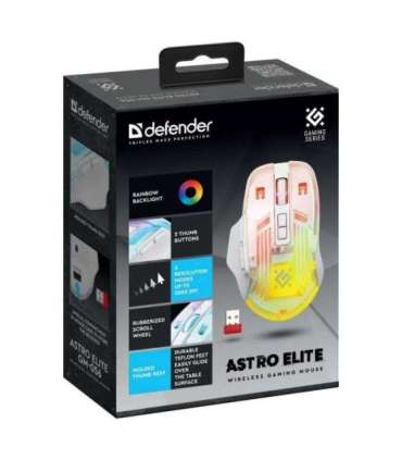 MOUSE DEFENDER GM-056 ASTRO ELITE 3200dpi 7P