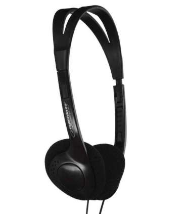 Esperanza EH119 headphones/headset Wired Head-band Music Black