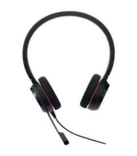 Jabra Evolve 20 Headset Wired Head-band Office/Call center USB Type-C / USB Type-A Black