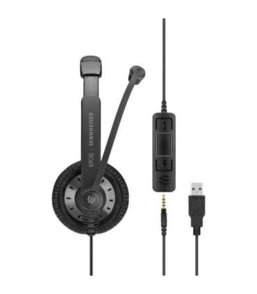 EPOS SENNHEISER IMPACT SC 75 USB MS Headset Wired Headband Calls/Music USB Type-A Black
