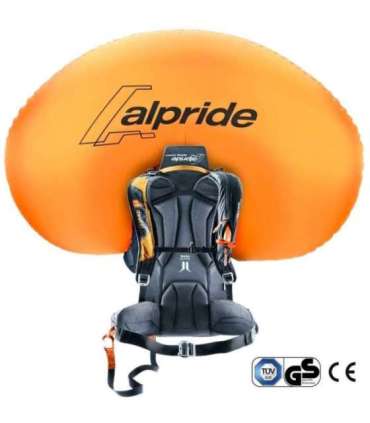 Deuter Alproof Lite 20 SL backpack - cinnamon/black + Garmin HRM Dual sensor