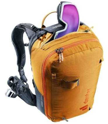 Deuter Alproof Lite 20 SL backpack - cinnamon/black + Garmin HRM Dual sensor