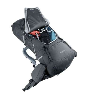 Deuter Aircontact Pro 75+10 SL Women's hiking backpack Graphite