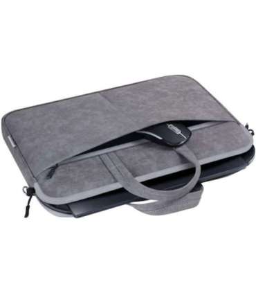 Defender Solid 15.6" 39.6 cm (15.6") Toploader bag Grey