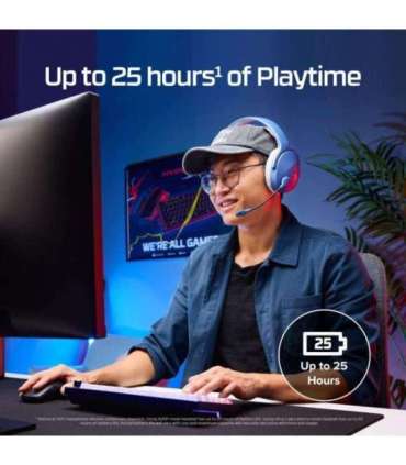 HEADSET HYPERX CLOUD JET/WRL GAM BLACK AJ0T1AA HYPERX