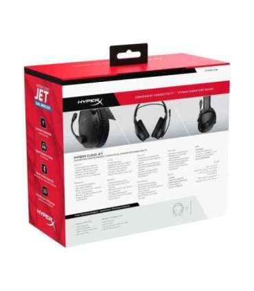 HEADSET HYPERX CLOUD JET/WRL GAM BLACK AJ0T1AA HYPERX
