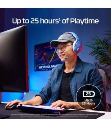 HEADSET HYPERX CLOUD JET/WRL GAM BLU AM7A0AA HYPERX