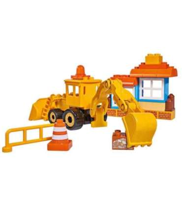 Klocki Bob Budowniczy Koparka 40 elem Big
