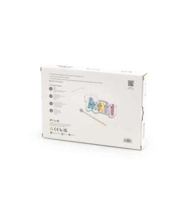 VIGA Drewniane Cymbałki Miś Polarny Ksylofon Montessori