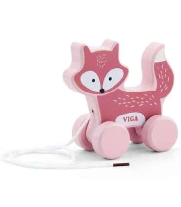 Viga Drewniany Lisek do ciągnięcia - PolarB