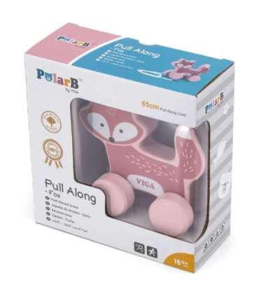 Viga Drewniany Lisek do ciągnięcia - PolarB