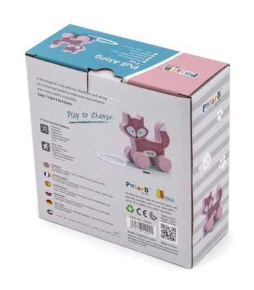 Viga Drewniany Lisek do ciągnięcia - PolarB