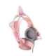 ONIKUMA X15Pro Gaming Headphones Pink/Cat Ears
