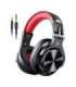 Oneodio A71 Wired Headphones (Black and Red)