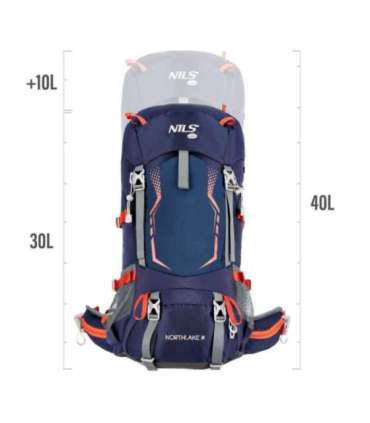 NC1993 TRAVEL PACK DARK BLUE  30L NILS CAMP