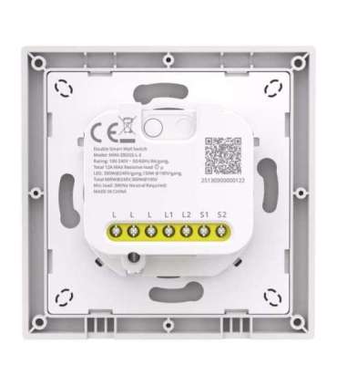 SONOFF MINI-ZB2GSL-E ZigBee two-channel wall switch without nat.