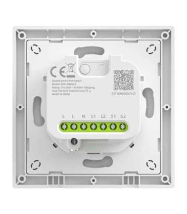 SONOFF MINI-ZB2GS-E ZigBee Dual Channel Wall Switch.