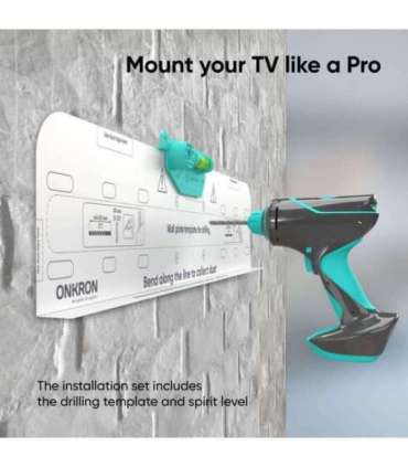 TV SET ACC WALL MOUNT /32-70"/WHITE TM5-W ONKRON
