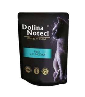 DOLINA NOTECI Premium Tuna fillet in sauce - wet cat food - 85 g