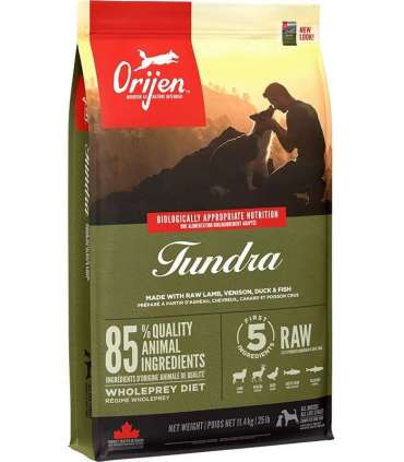 Orijen Tundra 11.4 kg Adult Chicken, Fish, Turkey