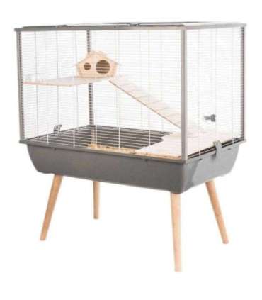Zolux Cage Neo Silta small rodents H58, Gray
