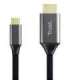 Trust 25630 cable gender changer USB-C HDMI Black, Silver