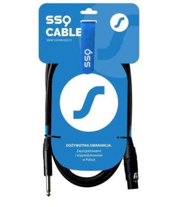 SSQ Cable XZJM5 - Jack mono - XLR female cable, 5 metres