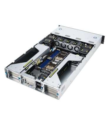 ASUS 90SF0251-M004X0 server barebone Intel C741 Rack (2U) Black, Steel