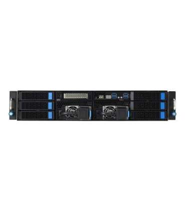 ASUS 90SF0251-M004X0 server barebone Intel C741 Rack (2U) Black, Steel