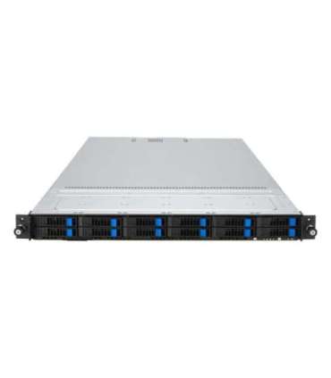 ASUS RS700A-E12-RS12U Socket SP5 Rack (1U) Black, Steel