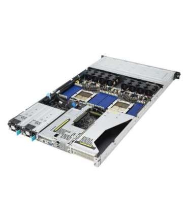 ASUS RS700A-E12-RS12U Socket SP5 Rack (1U) Black, Steel