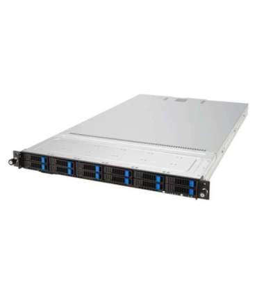 ASUS RS700A-E12-RS12U Socket SP5 Rack (1U) Black, Steel