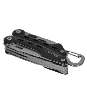 Multitool AZYMUT Turon - 10 tools + carabiner + belt pouch (H-P224108)