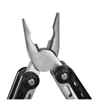 Multitool AZYMUT Turon - 10 tools + carabiner + belt pouch (H-P224108)