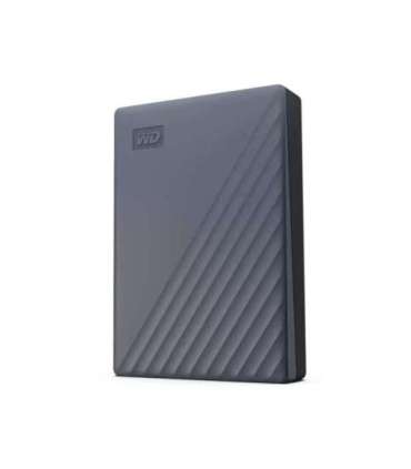 External HDD|WESTERN DIGITAL|My Passport|WDBY3J0060BGY-WESN|6TB|USB-C|Colour Grey|WDBY3J0060BGY-WESN