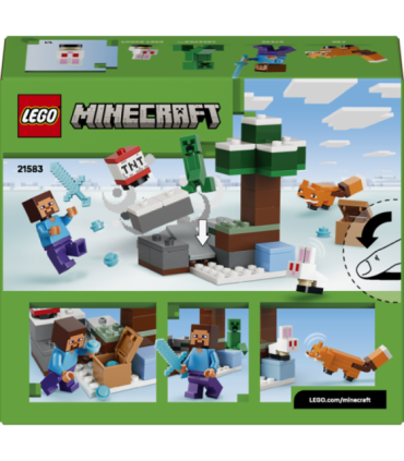 LEGO Minecraft Steve'i seiklus taigas