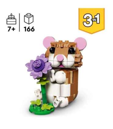 LEGO Creator Armas hamster lillega