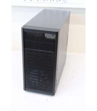 SALE OUT. Fractal Design Core 1000 USB 3.0 Black Micro ATX DAMAGED PACKAGING, BENT ON THE SIDE Power supply