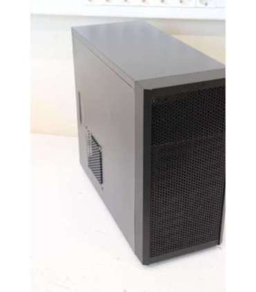 SALE OUT. Fractal Design Core 1000 USB 3.0 Black Micro ATX DAMAGED PACKAGING, BENT ON THE SIDE Power supply