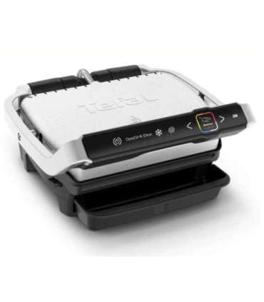 TEFAL Grill GC750D30 OptiGrill Elite Contact grill 2000 W Stainless steel