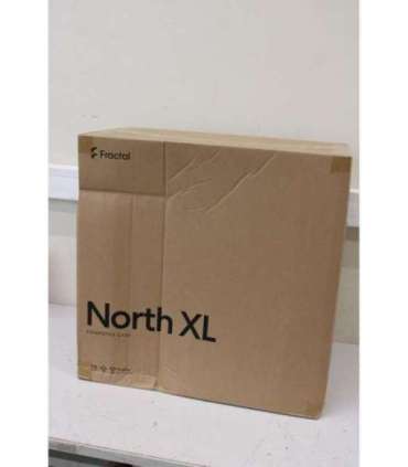 SALE OUT. SALE OUT. Fractal Design North XL Charcoal Black TG Dark ATX DAMAGED PACKAGING Power supply included
