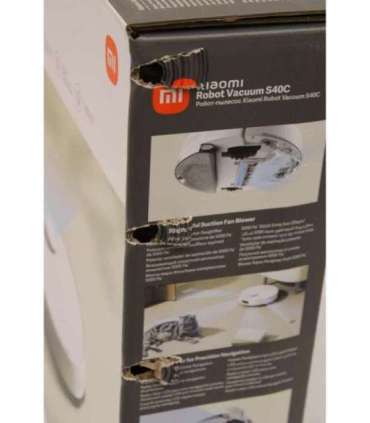 SALE OUT. Xiaomi Robot Vacuum S40C EU SALE OUT. Xiaomi Robot Vacuum S40C EU Wet&Dry 2600 mAh Dust capacity 0.52