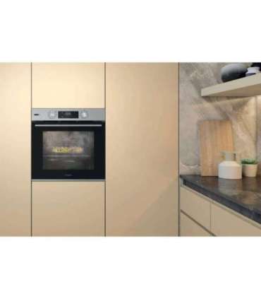 WHIRLPOOL Oven OMSK58HU1SX, Inox, Energy class A+, Steam+