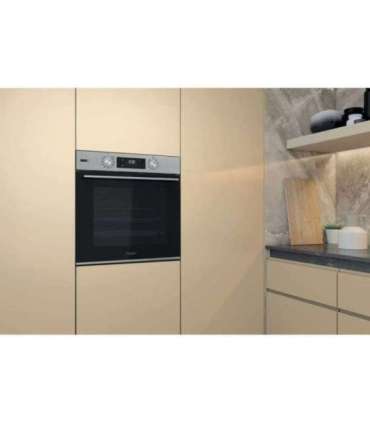 WHIRLPOOL Oven OMSK58HU1SX, Inox, Energy class A+, Steam+