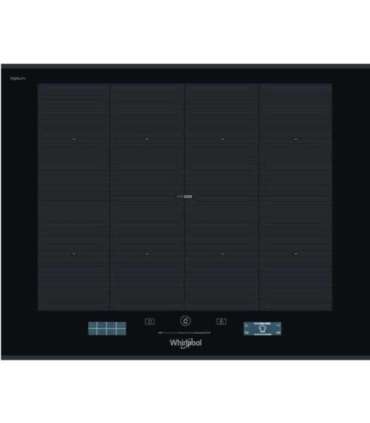 WHIRLPOOL Induction Hob SMP 658C/BT/IXL, Width 65 cm, 6TH SENSE, Black