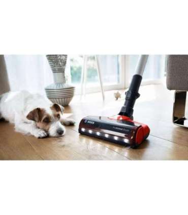 Bosch BCS711PET stick vacuum/electric broom Battery Dry Bagless 0.3 L Black, Red 3 Ah