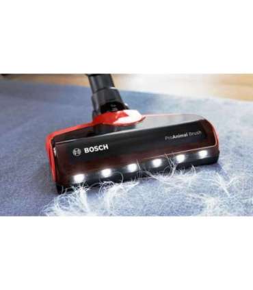 Bosch BCS711PET stick vacuum/electric broom Battery Dry Bagless 0.3 L Black, Red 3 Ah