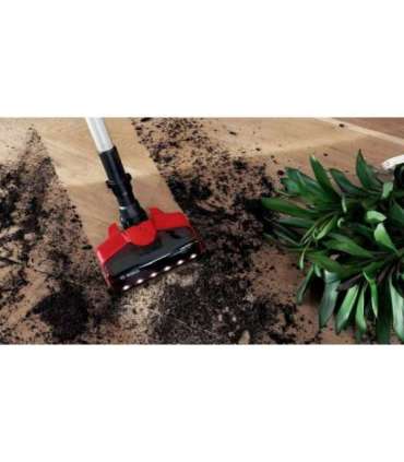 Bosch BCS711PET stick vacuum/electric broom Battery Dry Bagless 0.3 L Black, Red 3 Ah