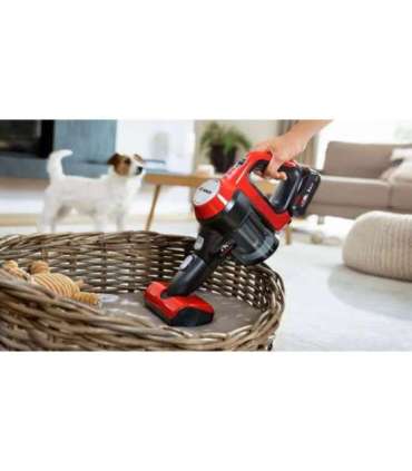 Bosch BCS711PET stick vacuum/electric broom Battery Dry Bagless 0.3 L Black, Red 3 Ah